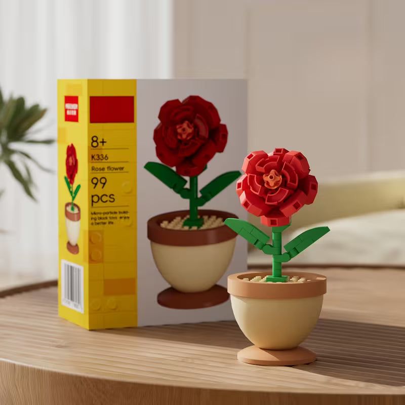 Flores estilo Lego