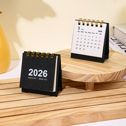 Calendario de escritorio mini 2026