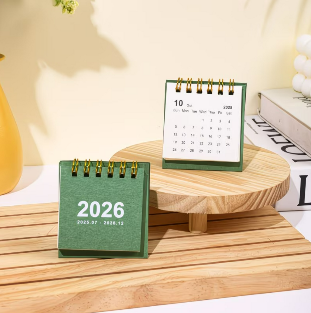 Calendario de escritorio mini 2026