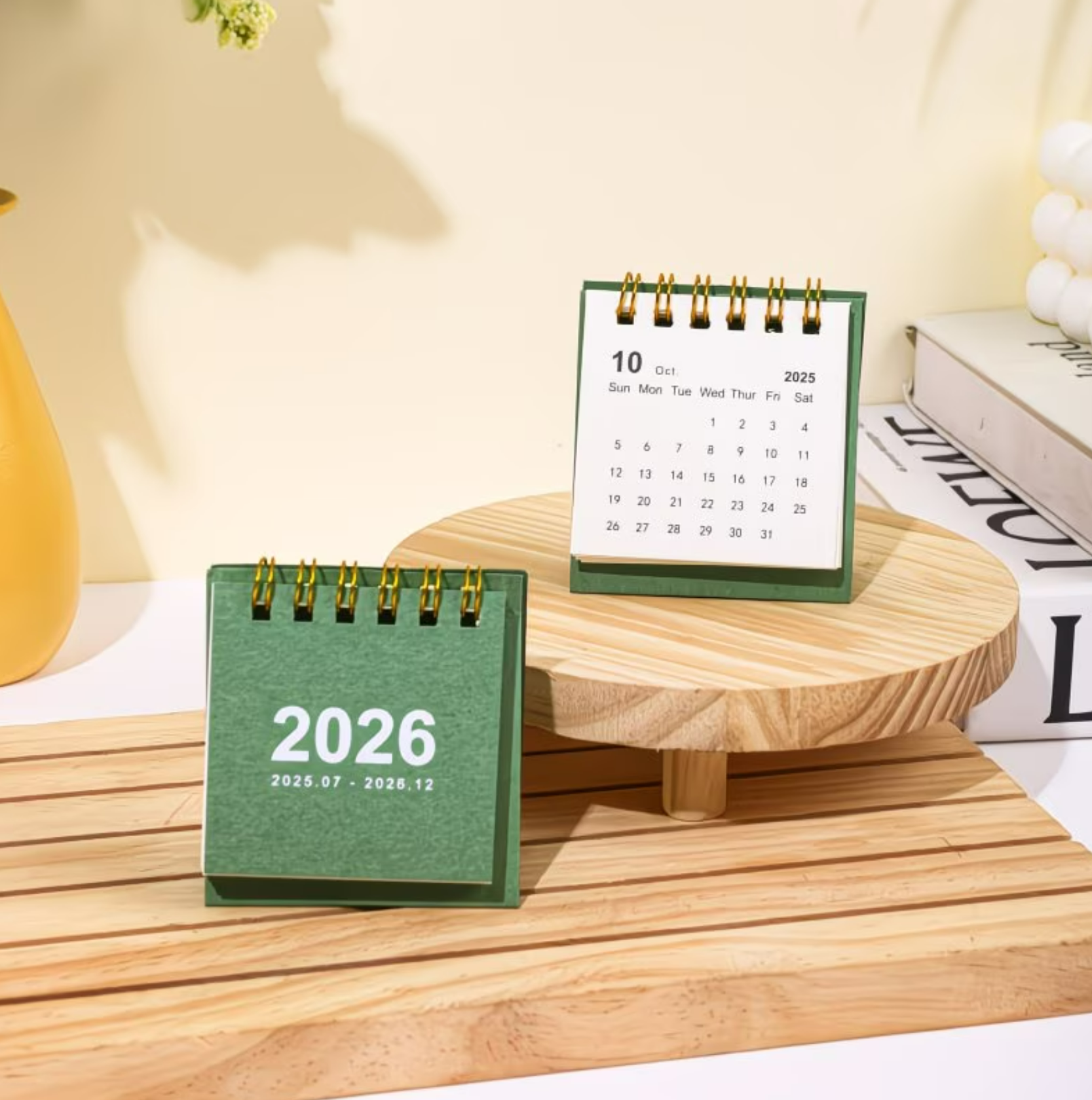 Calendario de escritorio mini 2026