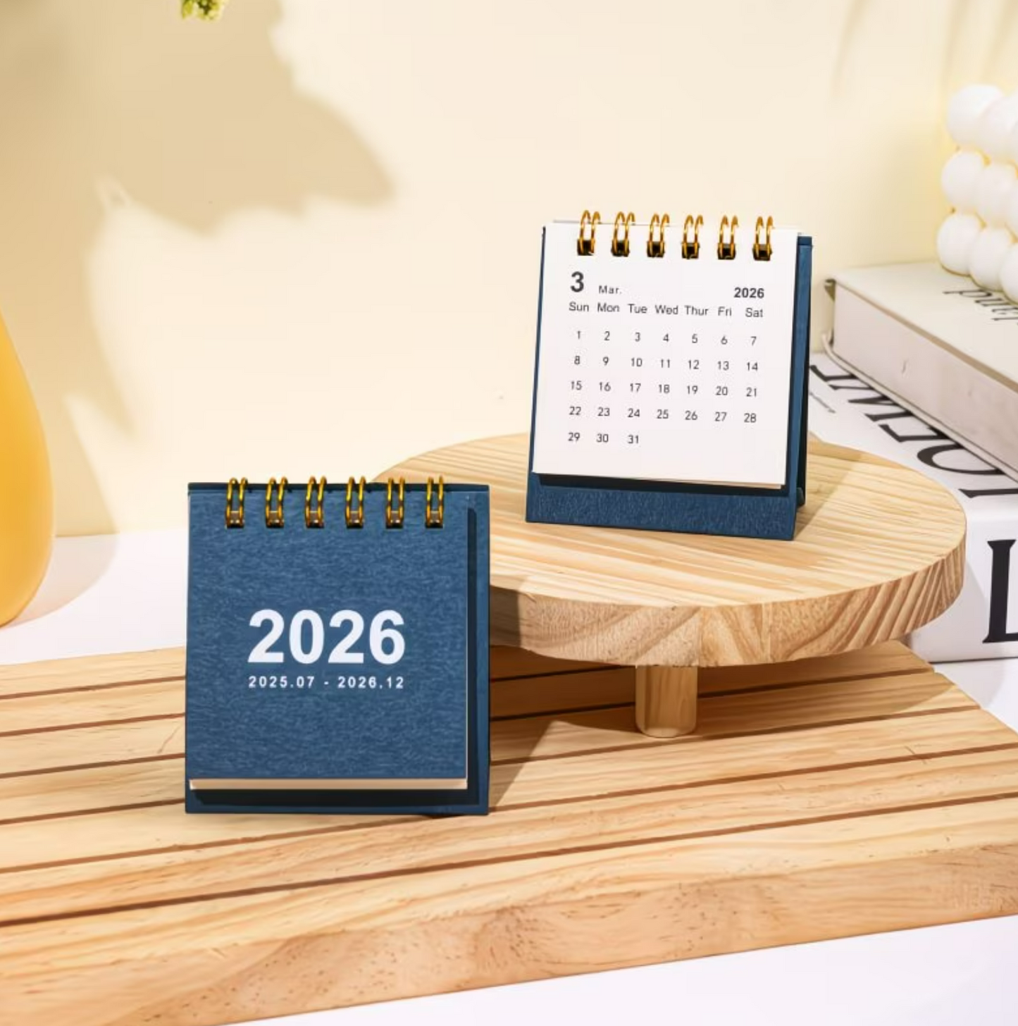 Calendario de escritorio mini 2026