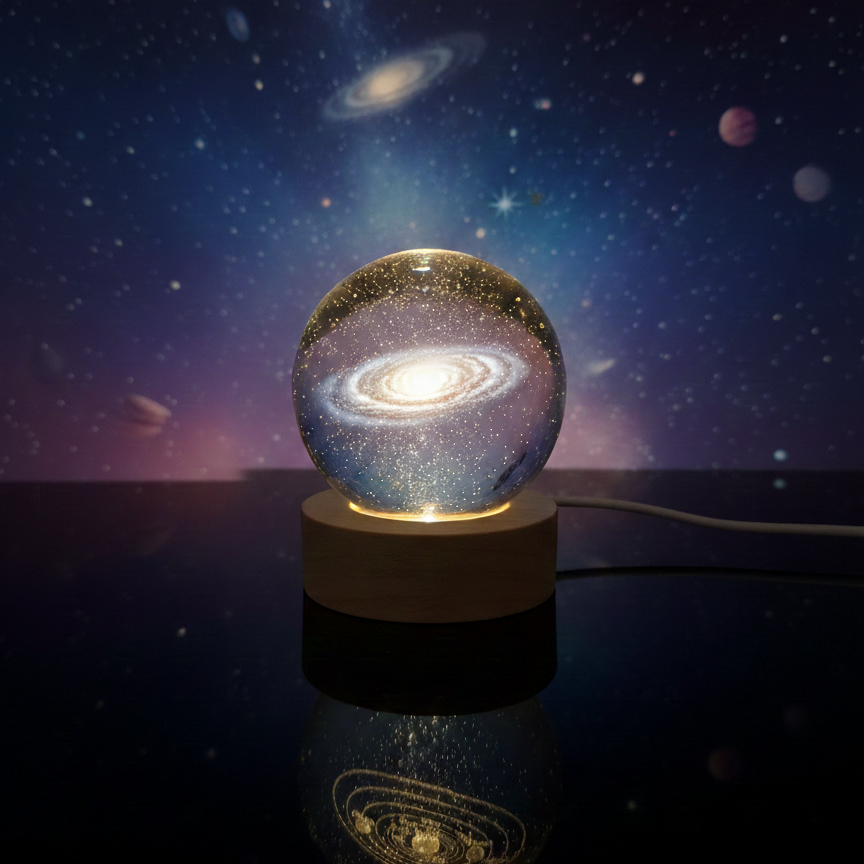 Lámpara Esfera Galáctica LED 3D
