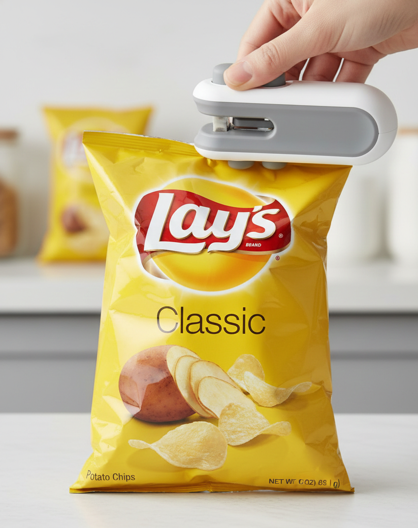 Kit Sellador de Bolsas de Snacks