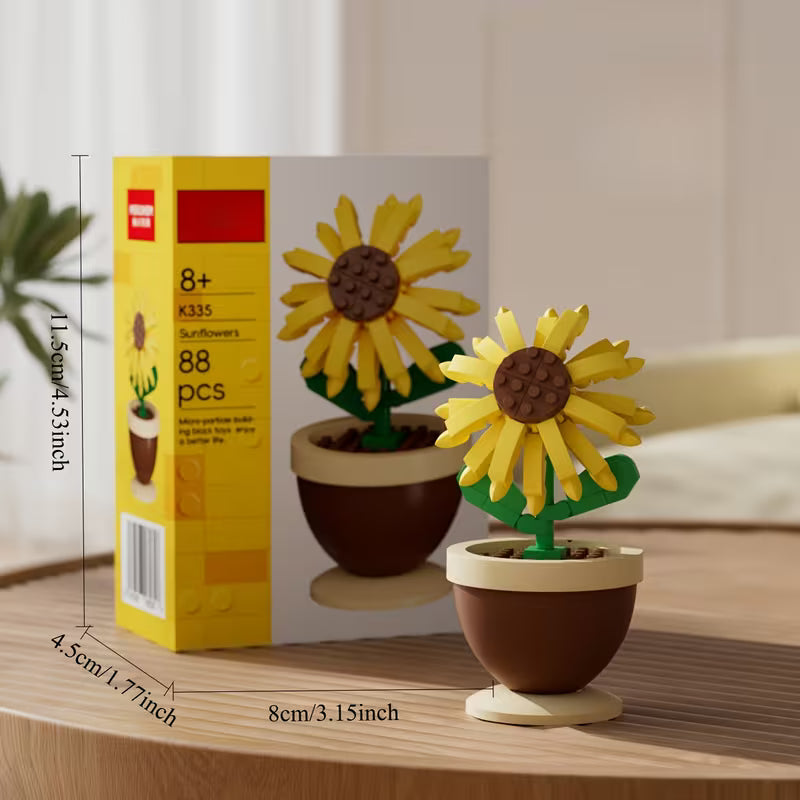 Flores estilo Lego